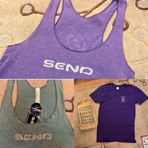 LOT OF 3 * hueco tanks bouldering + send climbing swag
